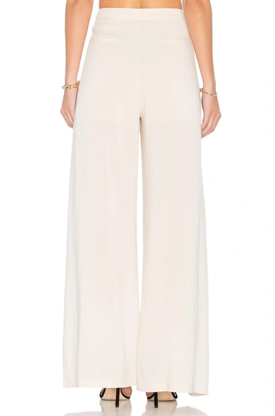 Shop Endless Rose Pleated Pants In Ivory