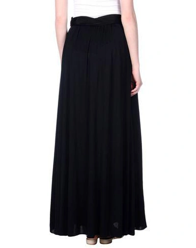 Shop Lanvin Long Skirt In 黑色