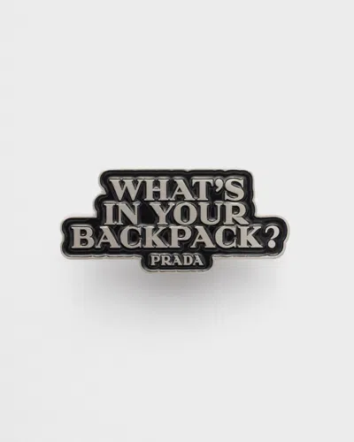 Prada Small Re-nylon Backpack In Pattern