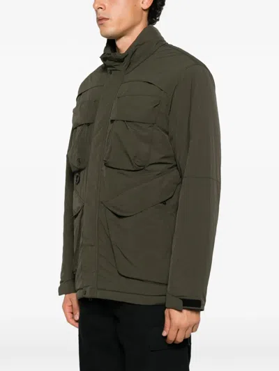 Jg1 Multi-pocket Jacket In Green