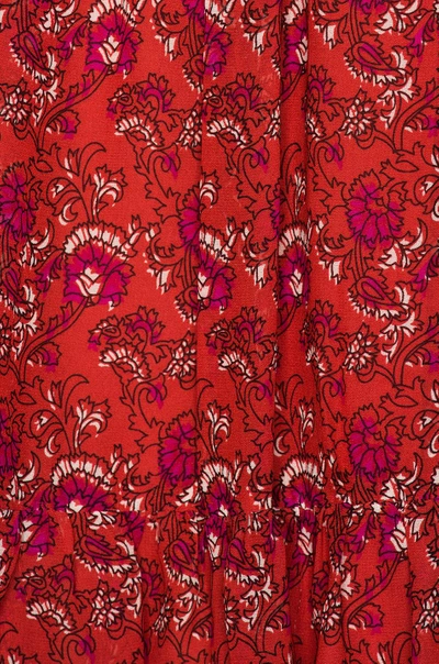 Shop Ulla Johnson Noelle Dress In Floral,red