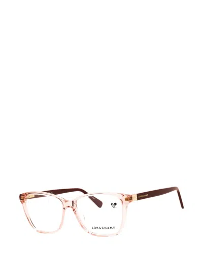 Longchamp Rectangle-frame Glasses In Pattern