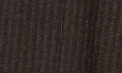 Max Studio Front Seam Double Knit Flared Pants In Brown