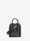 Alexander Mcqueen Small Heroine Embellished Leather Crossbody Bag
