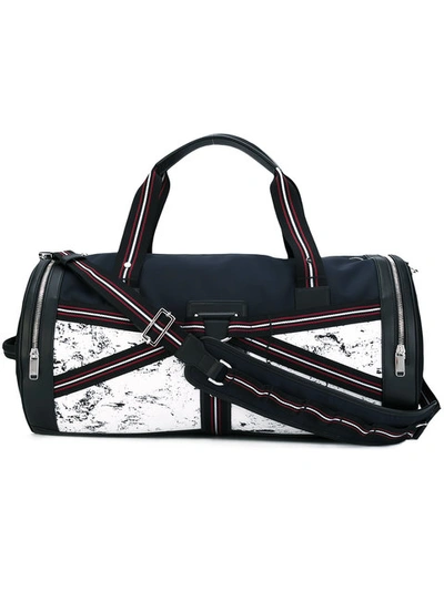 Dior Three-tone Canvas Duffle Bag