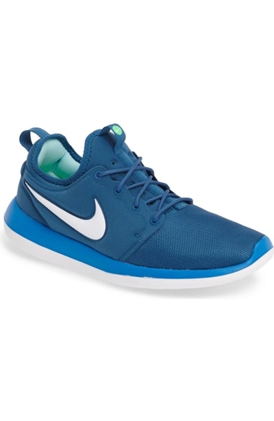 Nike Men's Roshe Two Casual Sneakers From Finish Line In Industrial  Blue/white-pho | ModeSens