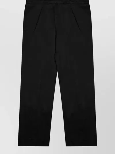 Totême Cropped Straight-leg Tailored Trousers In Neutral