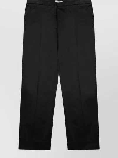 Totême Cropped Straight-leg Tailored Trousers In Neutral