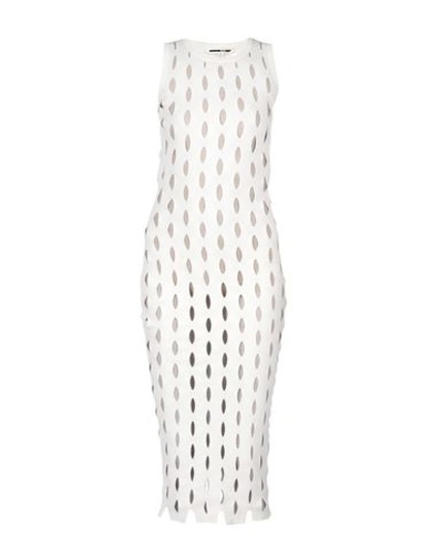 Mcq By Alexander Mcqueen 3/4 Length Dresses In White