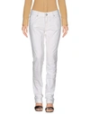 LOVE MOSCHINO LOVE MOSCHINO WOMAN PANTS WHITE SIZE 33 COTTON, ELASTANE,13002988TL 4