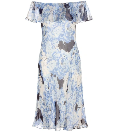 Polo Ralph Lauren Ruffled Floral Print Maxi Dress In Kt Flrl