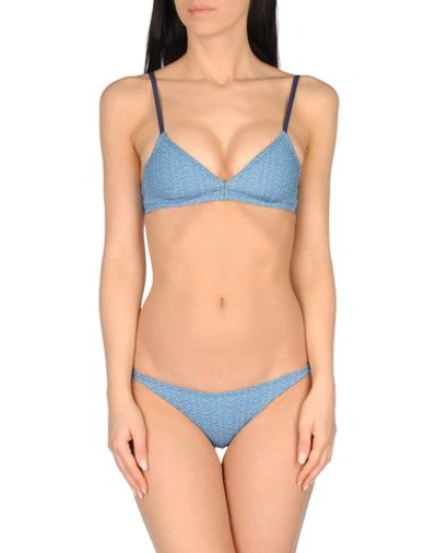Shop Orlebar Brown Bikinis In Slate Blue