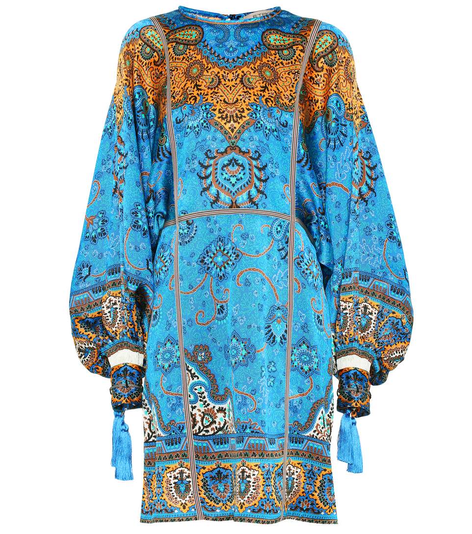 etro silk dress