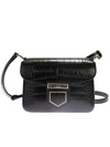 GIVENCHY Black Leather Mini Nobile Crossbody Bag,BB05660472001