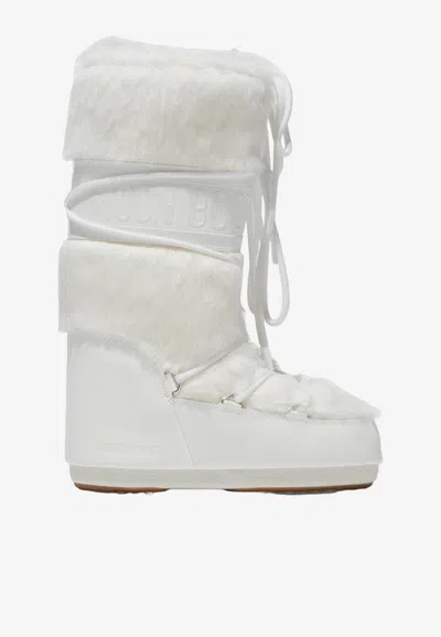Moon Boot Lightweight Icon-style Winter Boot In White