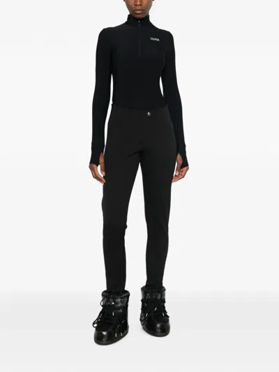Colmar Fitted Softshell Ski Pants In Black