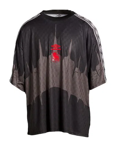 Umbro Technical Ripstop T-shirt With Logo In Black