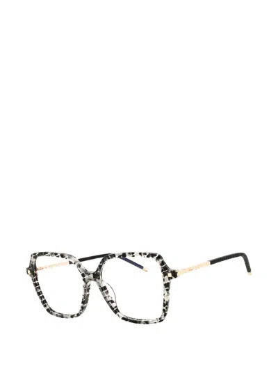 Chopard Eyewear Tortoiseshell-pattern Square-frame Glasses In Multi