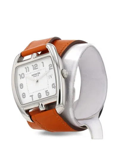 Hermes 2010s Cape Cod Watch In Multi