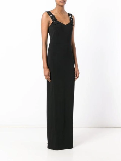 Shop Givenchy Buckled Maxi Dress