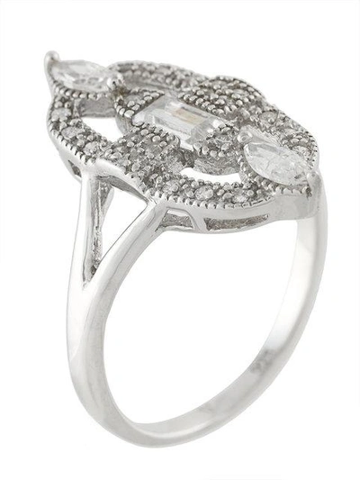 Shop V Jewellery Armour Ring - Grey