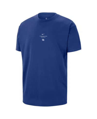 Nike Men's Blue New York Knicks 2026 Standard Issue Practice T-shirt ...