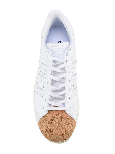 Shop Adidas Originals Adidas Superstar 80's Sneakers - White