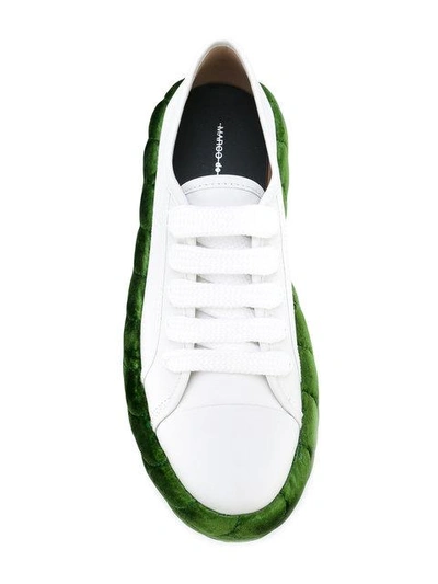 Shop Marco De Vincenzo Embellished Sneakers In White