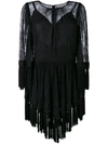 ALICE MCCALL fringed mini dress,DRYCLEANONLY