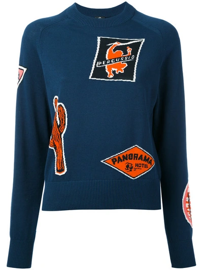 Ps By Paul Smith Intarsia Jumper