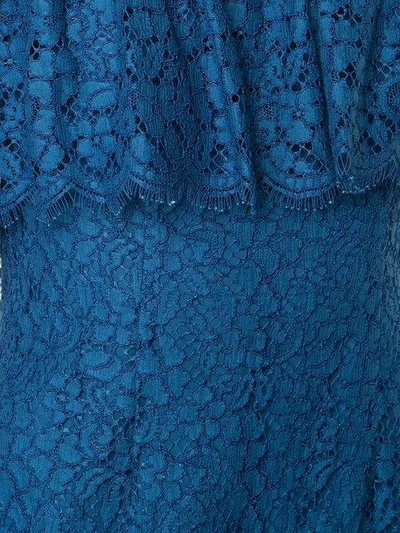 Shop Rachel Zoe Textured Frill Bardot Dress