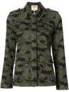L AGENCE camouflage jacket,DRYCLEANONLY