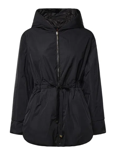 Max Mara The Cube Reversible Padded Parka In Black