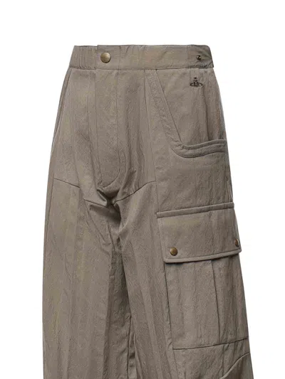 Vivienne Westwood Cabernet Nylon Trousers In Neutral | ModeSens