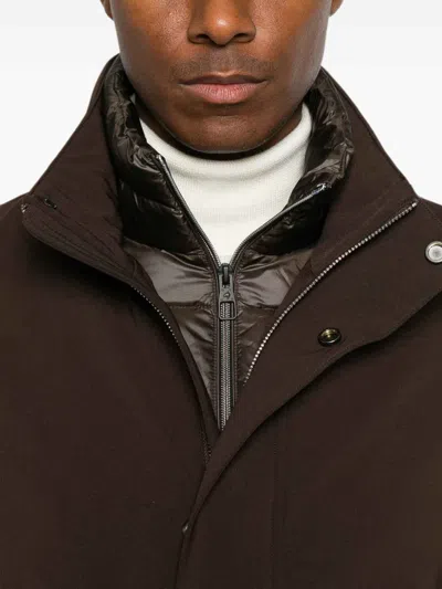 Montecore Tailored Jacket In Brown