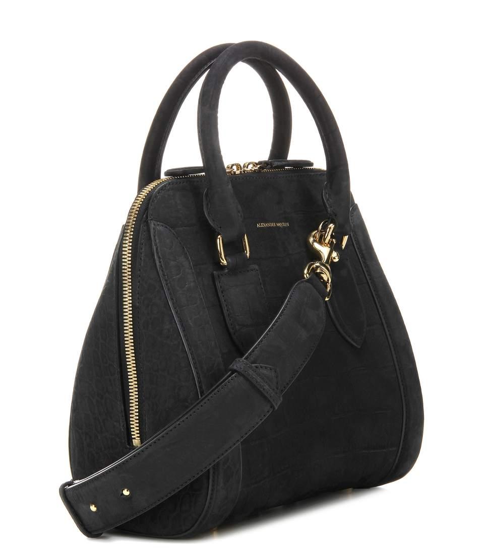 alexander mcqueen suede