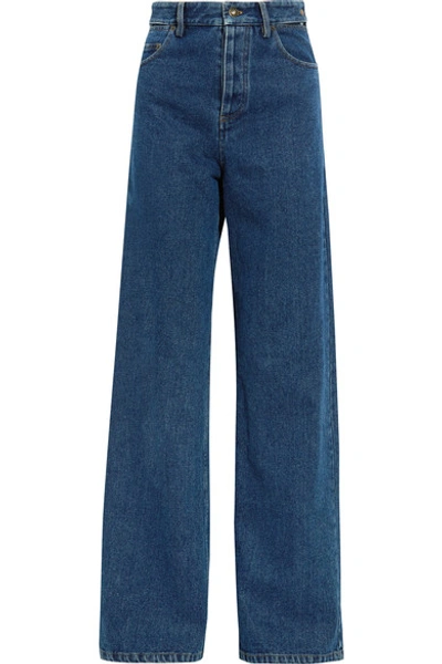 Y/project Cutout High-rise Wide-leg Jeans