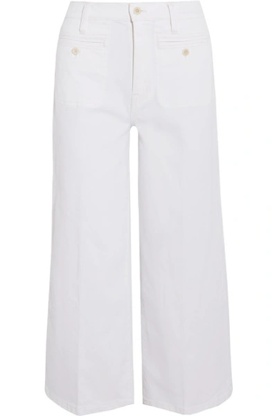 Madewell Cropped Wide-leg Jeans