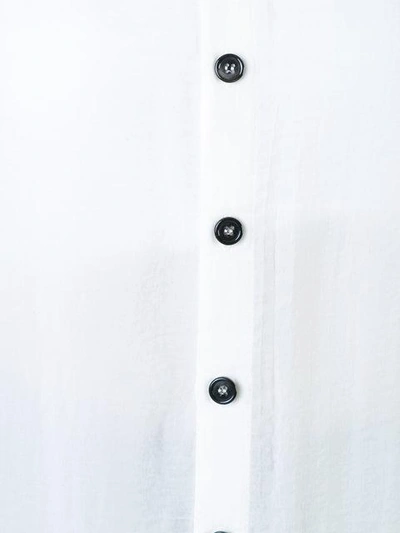 Shop Heikki Salonen Elongated Shirt In White