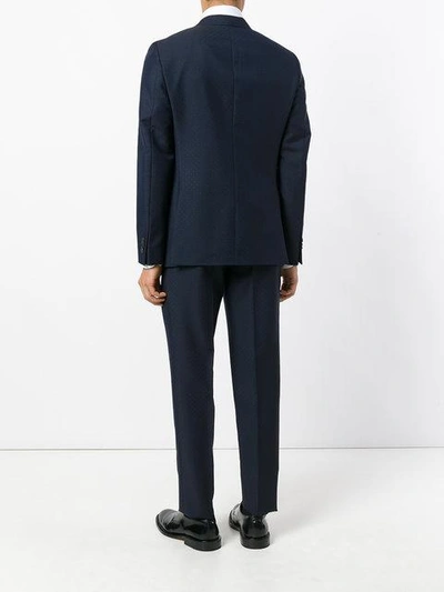 Shop Boglioli Two-piece Suit - Blue