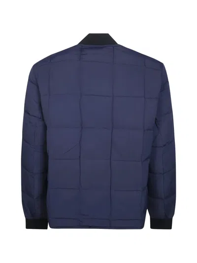 Chesapeake's Quilted Bomber Jacket In Blue