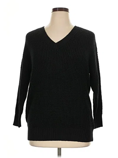 Torrid Pullover Sweater In Black