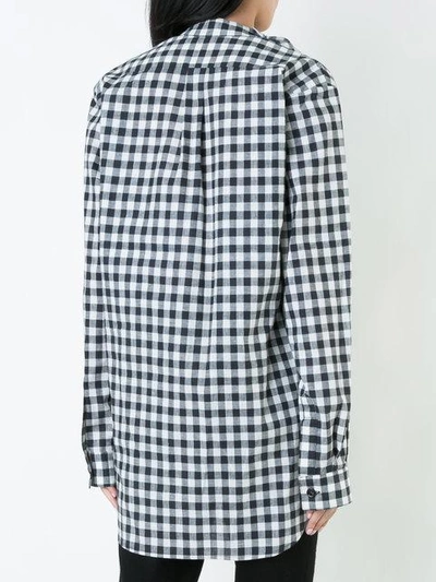 Shop Heikki Salonen Limited Edition Checked Shirt - Black