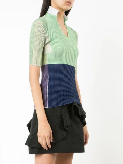 Shop Issey Miyake Pleated Top