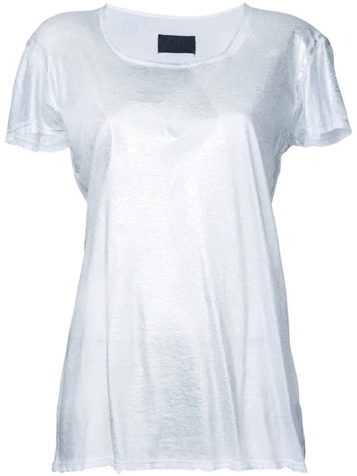 Rta Slit Neck T-shirt