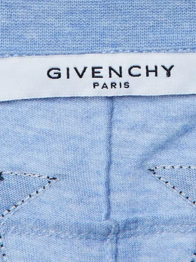 Pre-owned Givenchy Star Patch T-shirt In Blue
