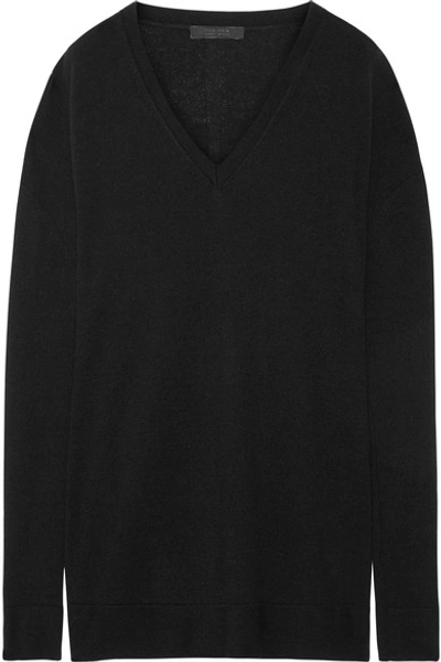 Shop The Row Amherst Oversized Cashmere And Silk-blend Sweater