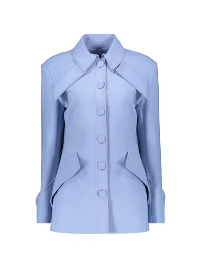 BUTTON-UP COLLARED JACKET