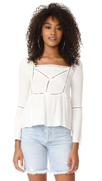 Knot Sisters Inca Blouse In Cream