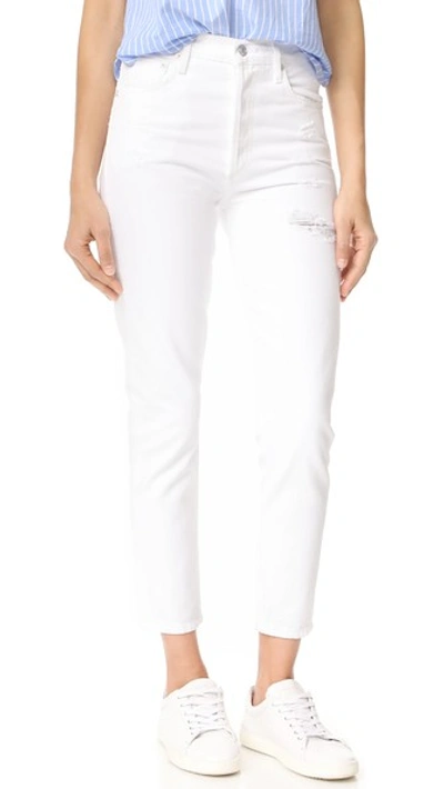 Agolde Jamie High Rise Classic Jeans In Starlight
